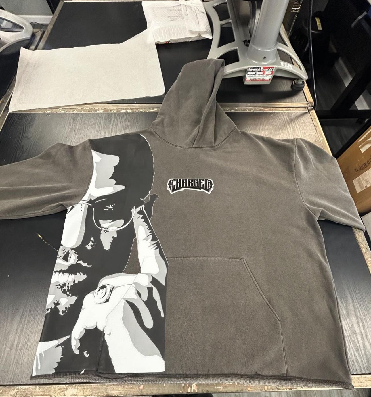Premium Charged " Malcolm X" hoodie