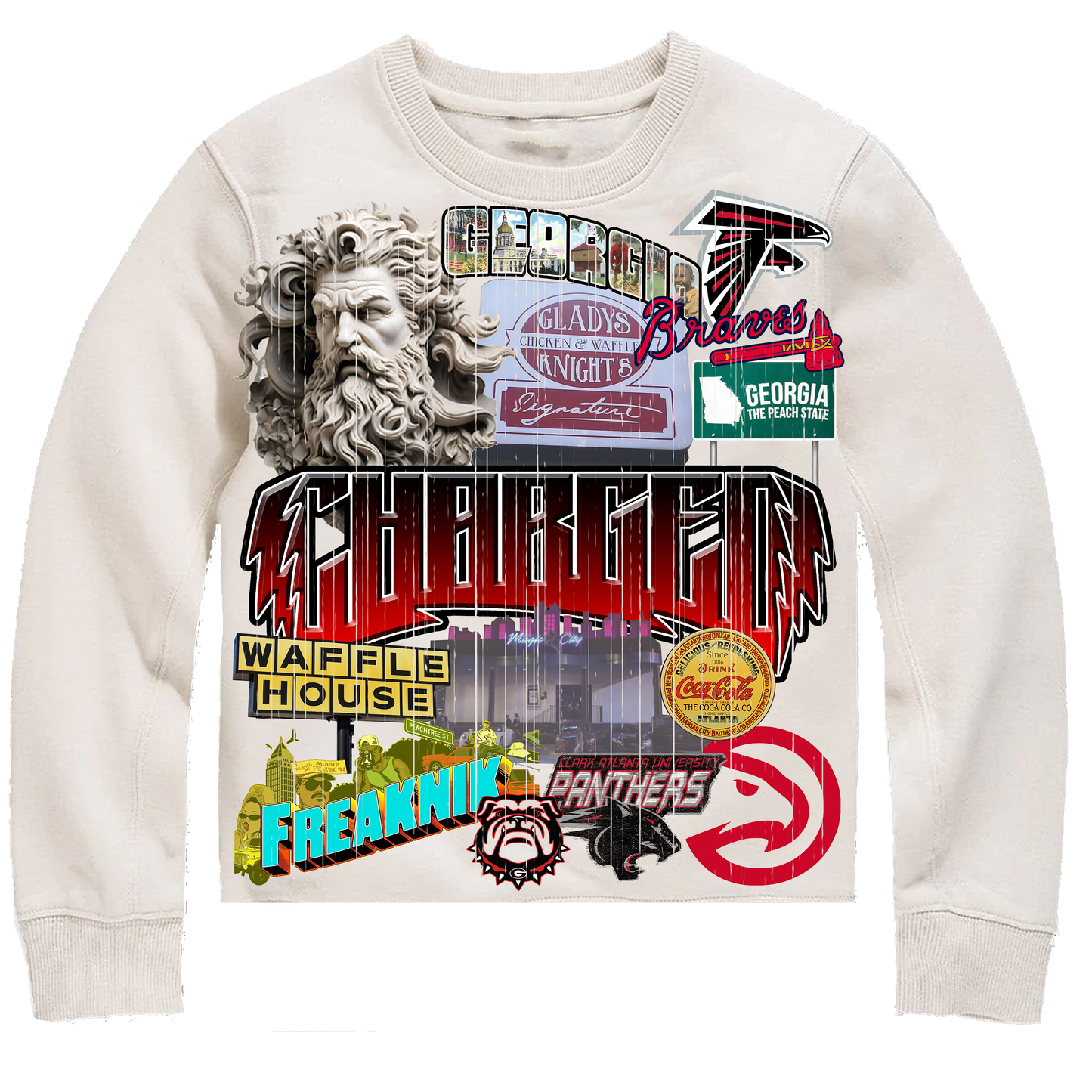 CHARGED " GEORGIA BONE" CREWNECK