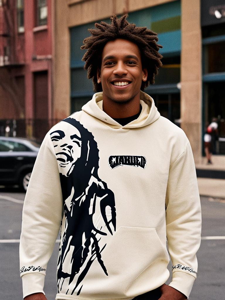 Premium Charged " Bob Marley" Hoodie